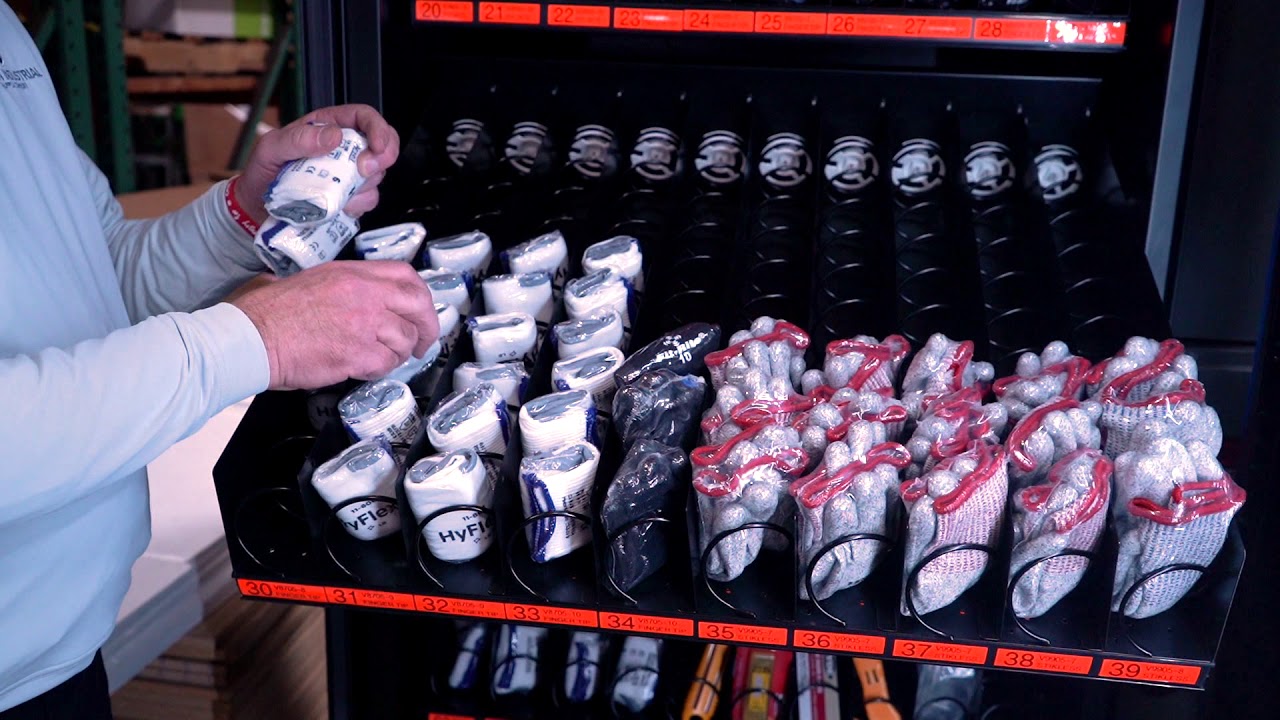 coil vending gloves