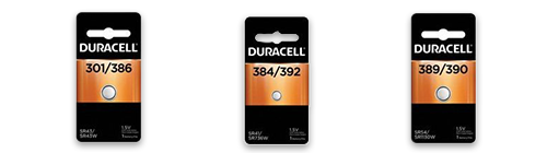 Duracell Silver Oxide Batteries