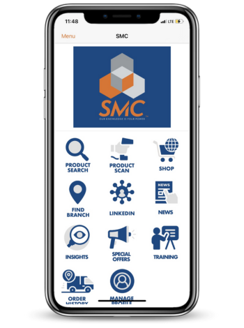 SMC App Mock up SMC Mobile App